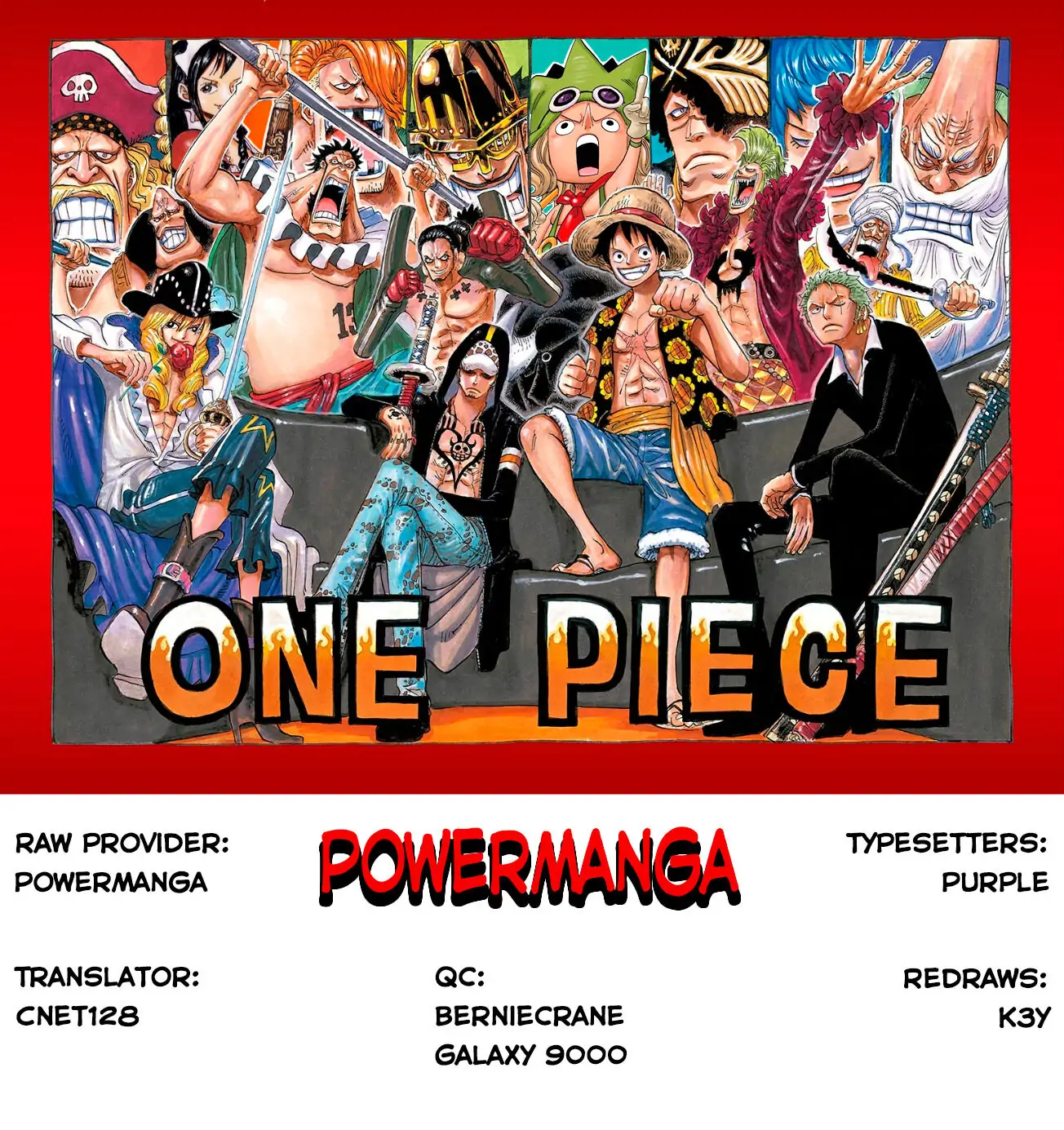 One Piece Digital Colored Chapter 722 image 01